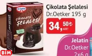 DR.OETKER  ÇİKOLATA ŞELALESİ